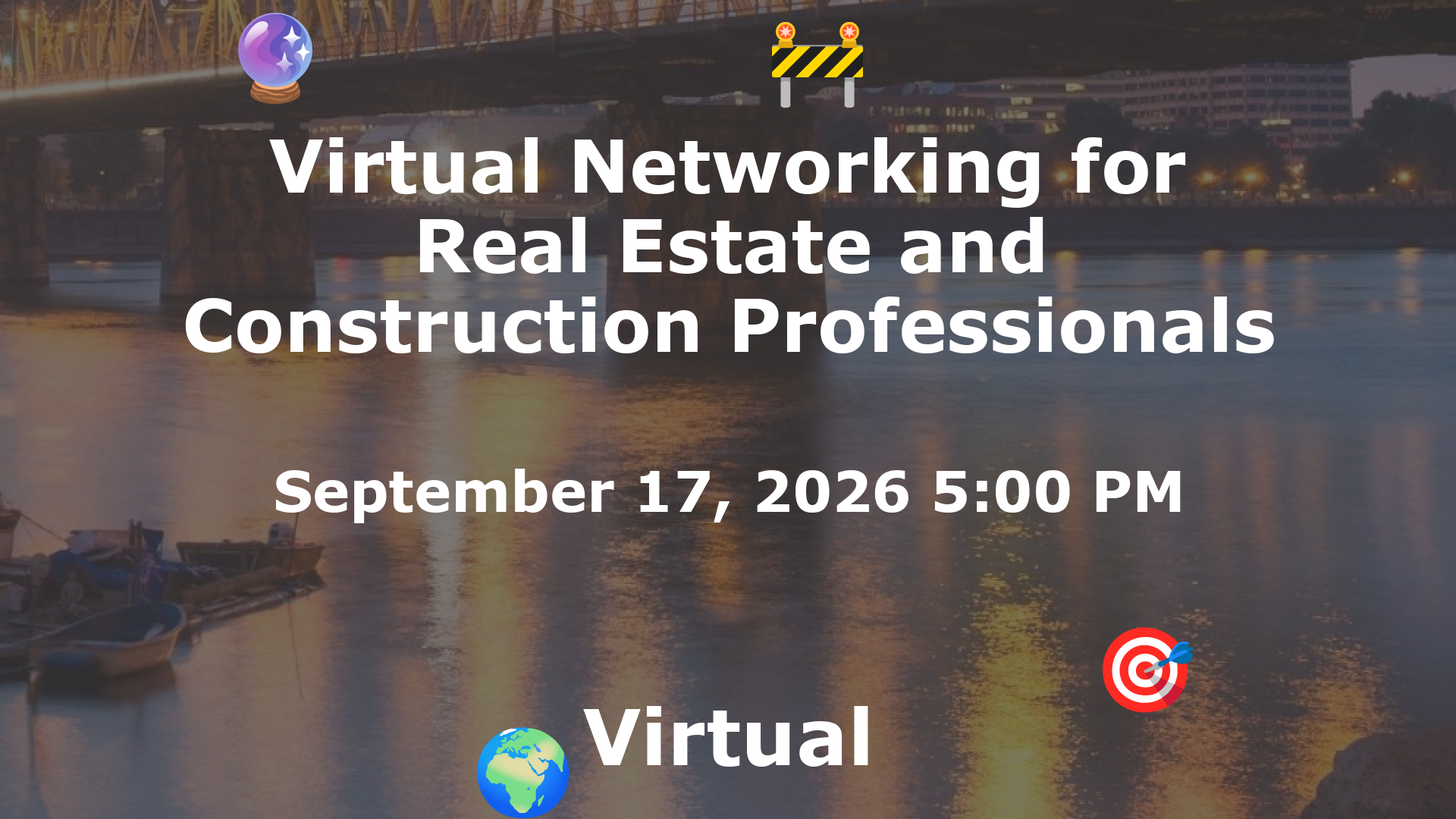 Virtual Networking for Real Estate and Construction Professionals event image